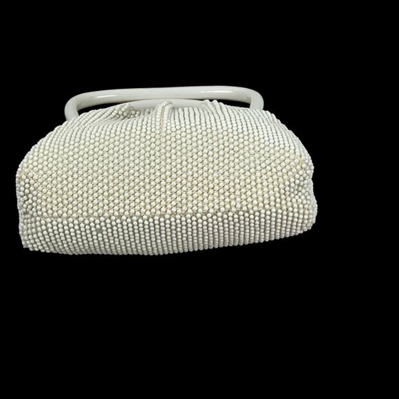 Marcus Brothers Made in Japan Beaded Ivory Bag - Picture 3 of 7